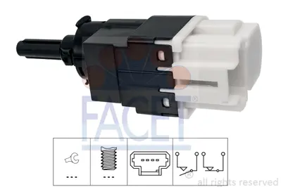 FACET 7.1292 Fren Pedal Musuru Clıo Iv Captur Dokker Lodgy Duster 7700771821 7700809909 7700784113 7700771281