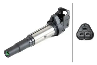 HELLA 5DA358057-391 Atesleme Bobını Bmw E81 E82 E87 E88 E46 E90 E91 E92 E93 E60 F10 F07 E63 E64 F12 F13 E65 F01 E84 F25  12138647689 597064 9806702780 9807841880 V756274480 V757164380 V759493780 12137571643 12137594937 12137551049