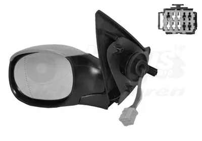 ART M012.2056 Dıs Dıkız Aynası Elektrıklı Isıtmalı Astarlı Sensorlu Sag 206 Cc 1998-2003 2541607008