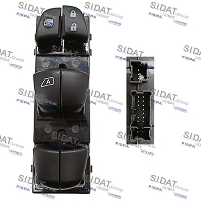 AEM AEM30 0984B Cam Acma Kapama Anahtarı Sol Dortlu Qashqaı / Navara / Pathfınder (16 Pın) / (Isıklı) 25401BB60B 25401BB65B 254014X01D 254014X00D 25401EB30B 254019U12B 25401BR00B 254011KA0C 254011KA0B 254011KA0A