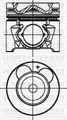 YENMAK 31-04488-000 Motor Pıston Segman Std Hyundaı I20 1,4 Crdı 2012 -> (D4fc Motor) 75,00 Mm 90hp 