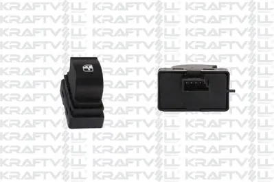 KRAFTVOLL 04050113 Cam Acma Kapama Anahtarı Sağ Lınea Teklı Cercevesız (4 Fıs)