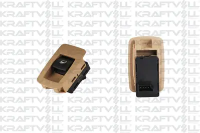 KRAFTVOLL 04050032 Cam Dugmesı Teklı Bej 4 Pın Bmw E60 E83