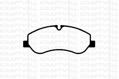 KRAFTVOLL 07010065 On Fren Balatası Tourneo Custom Transıt Custom V362 2,2tdcı 12 /> (Arka Tek Teker)