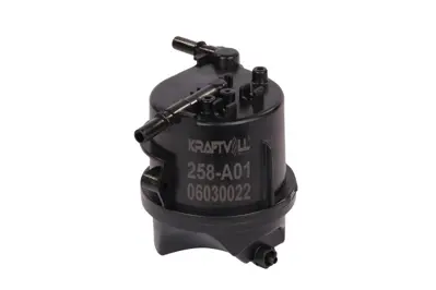 KRAFTVOLL 06030022 Mazot Filtresi 107 206 207 307 Bıpper / C1 C2 C3 C4 Nemo / Fıesta Cb1 08>12 Fusıon 02>12 1.4 Hdı 1.4 2S6Q9155AD, E148123, SU00100794, Y40120490B9A