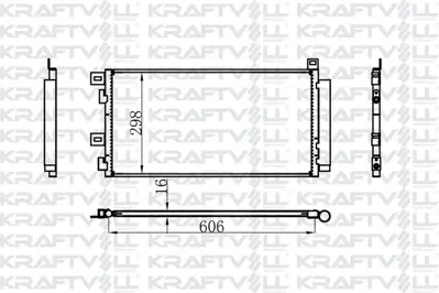 KRAFTVOLL 08060090 Klima Radyatoru Mını R50 R53 02>06 R52 04>07