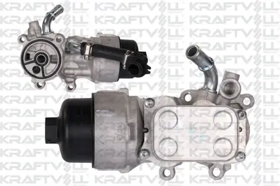 KRAFTVOLL 08090118 Yag Sogutucusu Komple 307  2.0 Hdı / C5 X7 C5 01> 2.0 Hdı 2.2 Hdı 3.0 V6 / Mondeo Iv Ca2 07>14 / V5