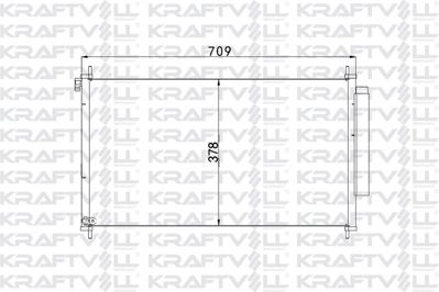 KRAFTVOLL 08060020 Klima Radyatoru Honda Crv 2.2 2.4 2012>