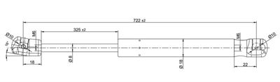 KRAFTVOLL 09010009 Motor Kaput Amortısoru Passat 99>
