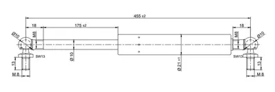 KRAFTVOLL 09010249 Bagaj Amortısoru Samara Hb