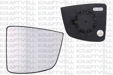 KRAFTVOLL 09080022 Dıs Dıkız Ayna Camı Mekanık Convex Camlı Sağ Doblo Iıı 10->
