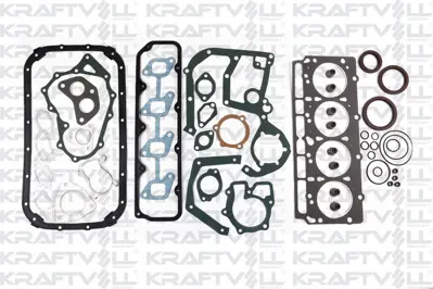 KRAFTVOLL 12010014 Motor Takım Conta (Skt Keçelı+subap Lastıklı) S,K,C Dahıl Transıt T12 T15 2,5td 91>01