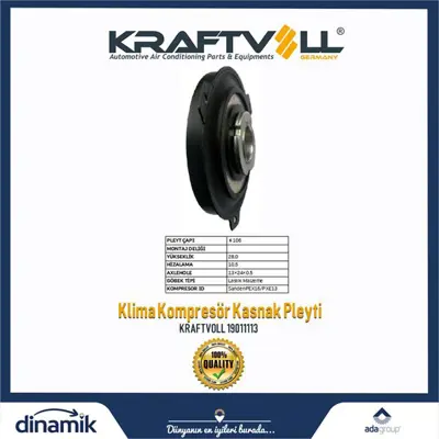 KRAFTVOLL 19011113 Klima Kompresor Gobegı Sndn-Pex16/Pxe13