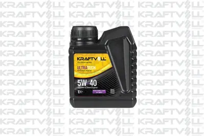 KRAFTVOLL 17011031 Motor Yagı Benzın-Dızel 5w40 Tam Sentetık Sn 1lt. MOTORYAGI