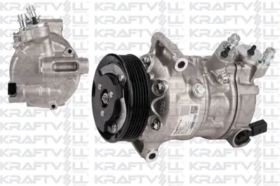 KRAFTVOLL 19010064 Klima Kompresoru Caddy Golf V Jetta Passat Tıguan Touran A3 Leon Octavıa 1.6 1.9 2.0 Tdı 1.6fsı / Ts