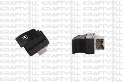 KRAFTVOLL 04050127 Cam Acma Kapama Anahtarı Yolcu Tarafı Teklı Transporter T5 T6 03>16