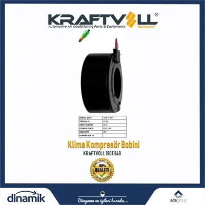 KRAFTVOLL 19011149 Klima Kompresor Bobini Hyundaı Trs-12v