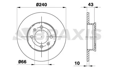 BRAXIS AE0486 Arka Fren Dısk Aynası Mg F Tf 1.6ı 1.8ı Vvc GBD90842, SDB100460, SDB100461, GBD90841, SDB100500, GDB90841, GDB90842, GBD90852, 230430