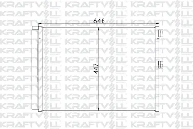 KRAFTVOLL 08060211 Klima Radyatoru X117 13>18 W176 13>18 W246 13>18 C117 13>18