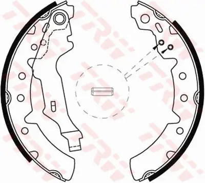 TRW GS8603 Arka Fren Balatası Pabuc Carına E 2,0 97>01 449502110 449505010 449502020 449505020 449505030 4495050 4757005010 4755005010 449520121 449520120