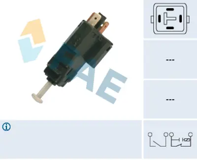 FAE 24517 Ayak Fren Müşürü Omega-B Hız Kontrollü 6240058 9149766 6240157 90460326 9046032 37740T86G10000 37740T86G10 9049766 6240233