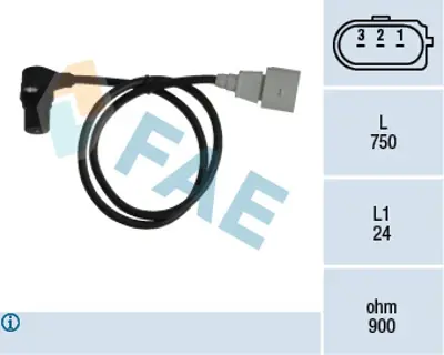 FAE 79059 Krank Mili Sensörü A4 1.6 1.8t 71957147 78906433A