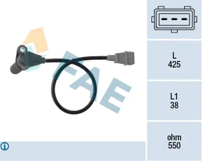 FAE 79364 Krank Devir Sensörü (Lacettı/Kalos 16v) SS10894