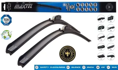 MAXTEL 12101126 Silecek Süpürgesi Unıversal 10 Aparat Muz Tipi 26 650mm 