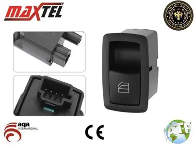 MAXTEL 18208510 Cam Kaldırma Anahtarı Sağ Sol Mercedes A Seri W169 (04-12) Mercedes B Seri W245 (05-11) Mercedes Gl Seri X164 (06-) Mercedes R Seri W251 (05-17) 4pın Sarı Işık 2518200510 25182005109116 A2518200510 A25182005109116 25182005109174 A25182005109174 25182000000000 25182E13 A25182005109051