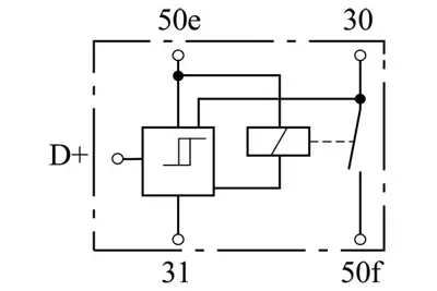 BOSCH 0 331 802 100 Guc Sarter Rölesi 42568519 A0015424819