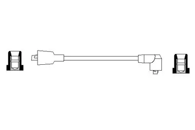 BOSCH 0 986 356 038 Bujı Kablosu 1282322 82FB12298CA