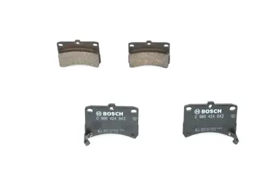 BOSCH 0 986 424 643 Dısk Balata V9118D014