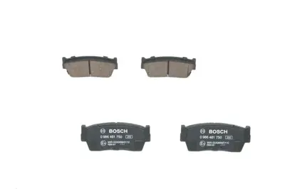 BOSCH 0 986 461 750 Dısk Balata Vıtara 1.6 03.1988 - 03.1998; Vıtara 1.6ı Cabrıo 01.1993 - 03.1998; Vıtara 1.6 (Bae) V9118S008