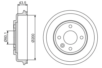 BOSCH 0 986 477 313 Fren Kampanası 96853514