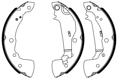 BOSCH 0 986 487 963 Fren Pabucu Mıcra Mıcra 0.9 Ig-T  Mıcra 1.0  Mıcra 1.0 Dıg-T  Mıcra 1.0 Ig-T  Mıcra 1.5 Dcı D40605FA0A