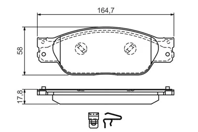 BOSCH 0 986 494 355 Dısk Balata Jagur S Type Xj Xr858178 XR858178