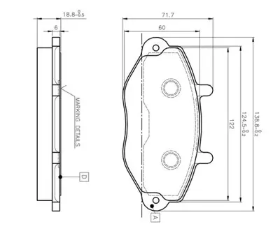 BOSCH 0 986 TB2 020 On Fren Balatası Transıt T15 91 00 92VB2K021BC