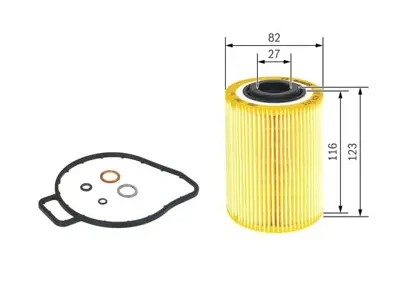 BOSCH 1 457 429 275 Yag Fıltresı 2245406
