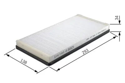 BOSCH 1 987 432 219 Kabın Fıltresı 64316945585