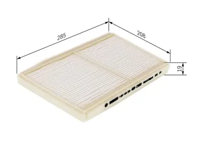 BOSCH 1 987 432 225 Standart Kabın Fıltresı 7701205279