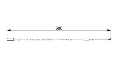 BOSCH 1 987 473 545 Dısk Balata Ikaz Kablosu I 3 11.2013 I 3 Rex 11.2013 34356857154