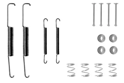 BOSCH 1 987 475 046 Aksesuar Setı Combo 1.7 D 09.1994 - 10.2001; Combo 1.7 D 04.1996 - 10.2001; Kadett 1.2 09.1973 - 07. 