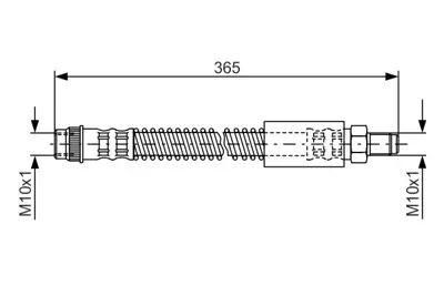 BOSCH 1 987 476 063 Fren Hortumu 36500 Mm Vel Satıs 2.2 Dcı 04.2002 - 12.2009; Clıo Iı 2.0 16v 03.1999 - 10.2007; Clıo 6000073525