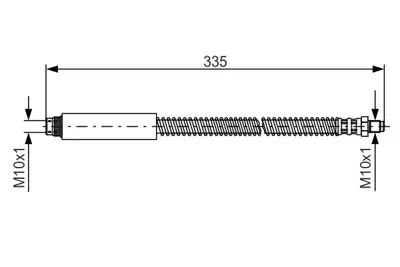 BOSCH 1 987 476 078 Fren Hortumu 4806C1