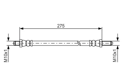 BOSCH 1 987 476 124 Fren Hortumu 8940819