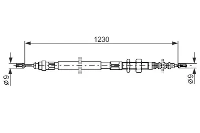 BOSCH 1 987 477 490 Fren Bakim Ve Tamır Ürünlerı 96026873