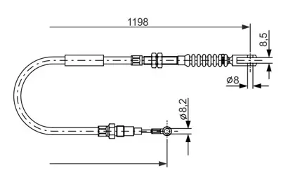 BOSCH 1 987 477 873 Fren Bakim Ve Tamır Ürünlerı NTC9400