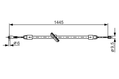 BOSCH 1 987 477 905 Fren Bakim Ve Tamır Ürünlerı A1634200385