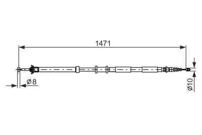 BOSCH 1 987 477 970 Fren Bakim Ve Tamır Ürünlerı 46829766