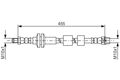 BOSCH 1 987 481 783 Fren Hortumu 34306767458